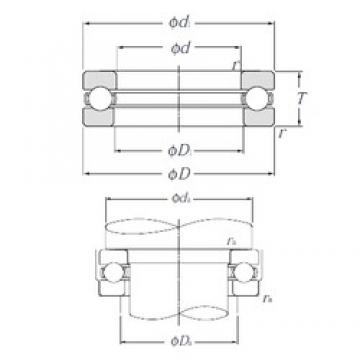 NTN 51128 Thrust Bearings  